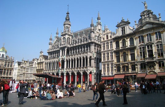 Main Square Grand Place Brussels Belgium